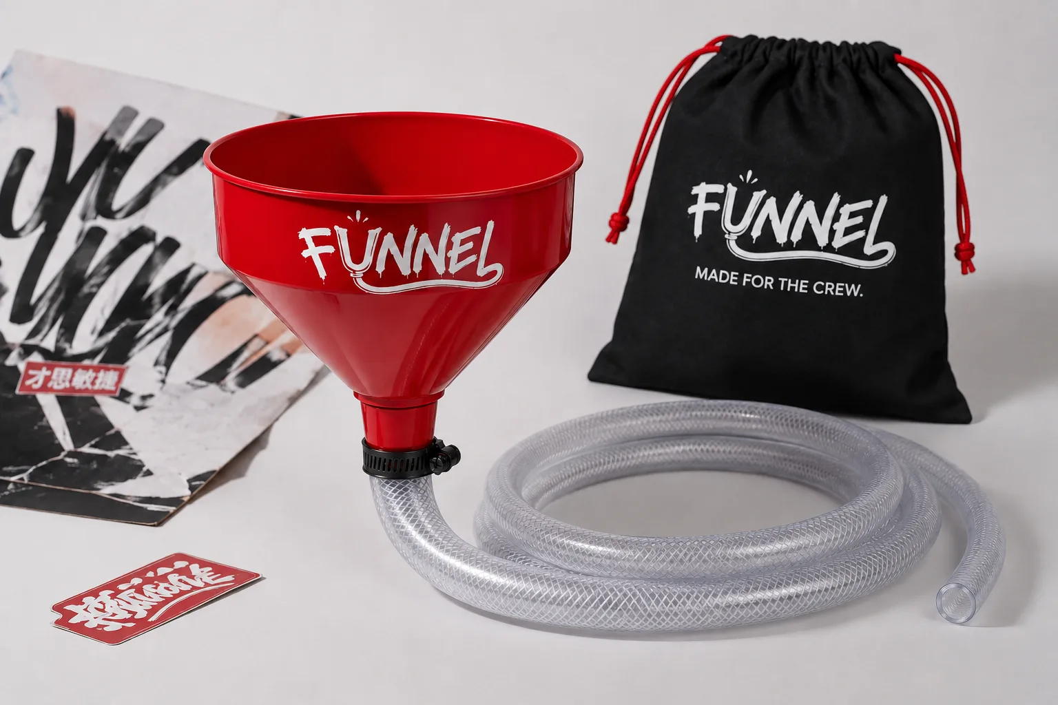 FUNNEL RED / 003 s vakem