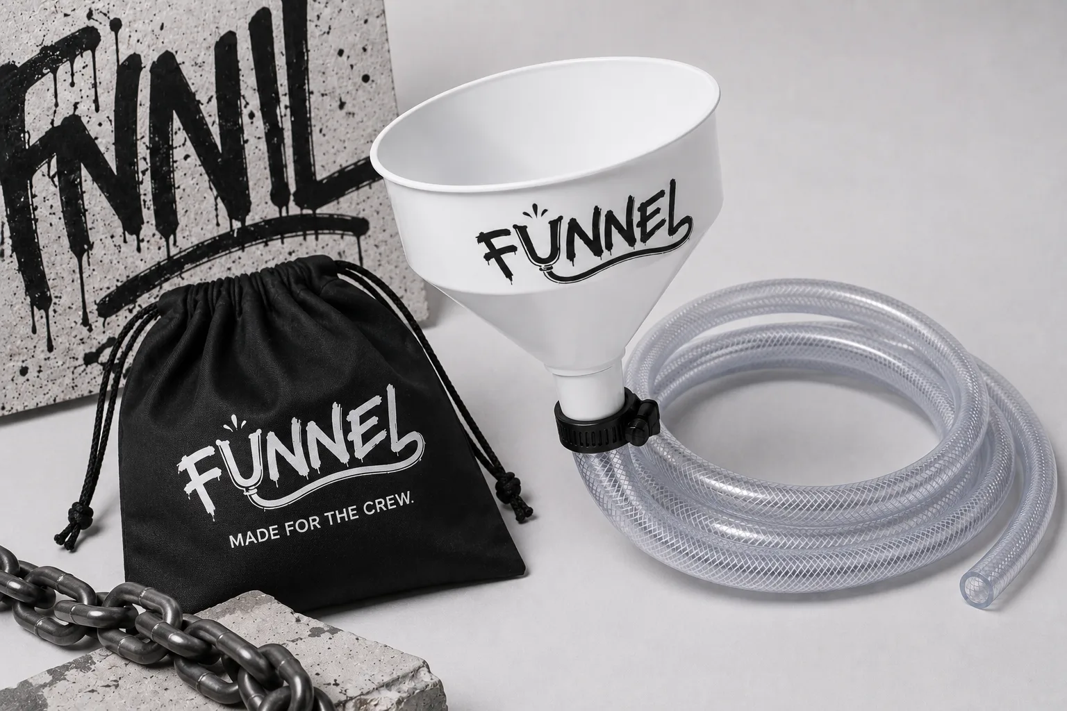 FUNNEL WHITE / 002 s vakem
